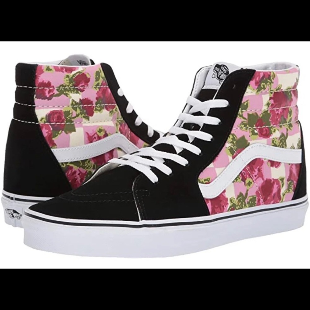 VANS Sk8-hi floral sneakers